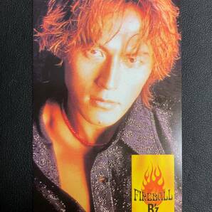 #5920 【未使用品♪♪希少♪】 ☆★B'Z 稲葉浩二 テレカ50度数 FIREBALL テレホンカード BZ ビーズ★☆の画像1