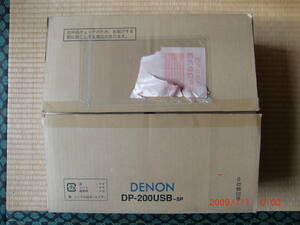 DENON デノン DP-200USB EPレコード用アダプターなし