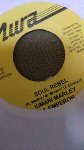 Bob Marley's Soul Rebel Cover Kymani Marley & Emperor from Nura