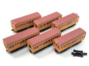 Bandai B Train Show Tea B Поезд Tokyo Metro Subway Line Line 6 -Car Set * Junk