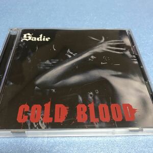 水星価格！サディ sadie GOLD BLOOD CD＋ DVD 帯あり