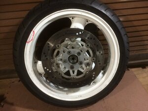 ZXR750 フロントホイール　17X3.50 純正