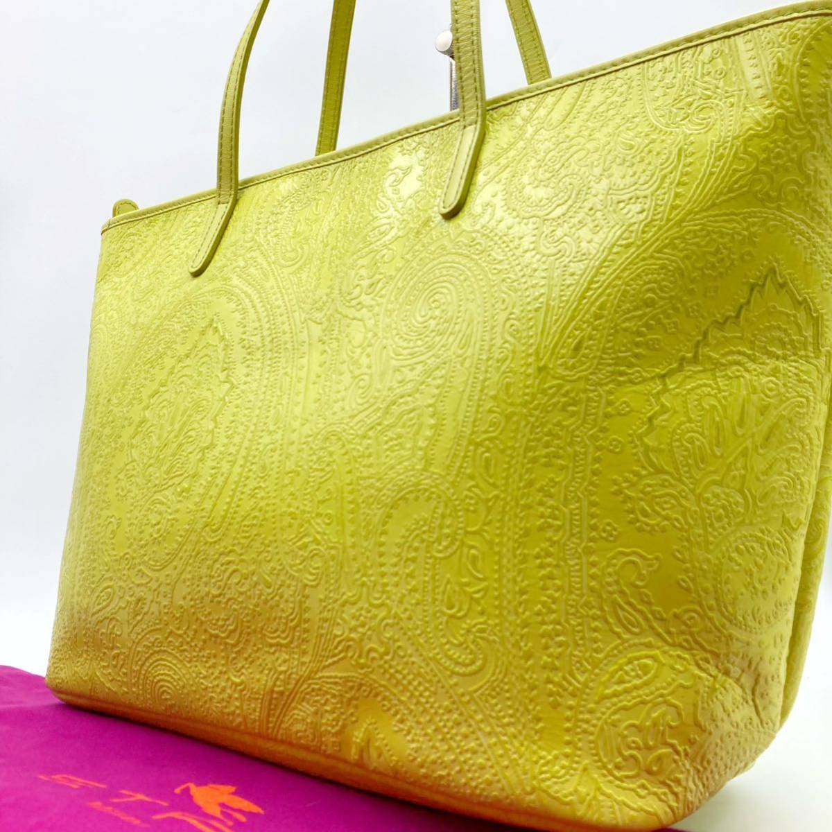 新着商品 ETRO エトロ トートバッグ ショルダー マルゴット ペイズリー