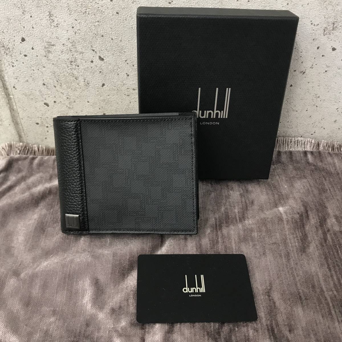ヤフオク! -ダンヒル 財布 二つ折り (未使用)の中古品・新品・未使用品一覧