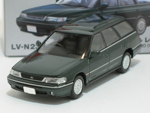  Subaru Legacy Touring Wagon brighton 220( green )LV-N231b[ Tommy Tec company 1/64 minicar ]