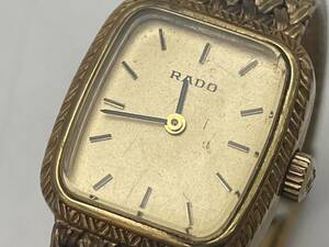 RADO Rado подлинный товар Vintage ручной завод 332 / 32792 женский часы рабочий товар гарантия нет текущее состояние .