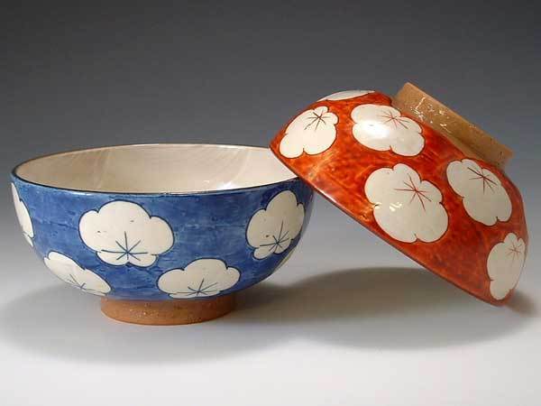 京焼・清水焼 組飯碗 花移ろい(はなうつろい) 陶あん KTA528 陶器 ...