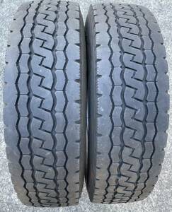 M812 205/85R16 117/115L ブリヂストン エコピア 2本 中古エルフ キャンター