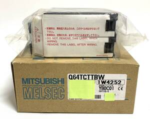 ★新品/未使用品★ MITSUBISHI 三菱 温度温度調節ユニット Q64TCTTBW シーケンサー PLC ミツビシ 【30日間保証付き】I230123