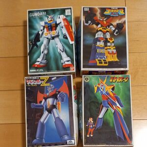 マジンガーZ、ガンダム等4点セット