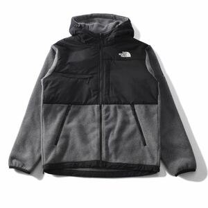 THE NORTH FACE DENALI HOODIE ノースフェイス デナリジャケット デナリフーディ NA72052 グレー Lサイズ ノースフェイスフリースジャケ