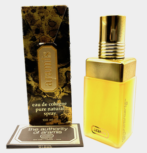 ★ Aramis ・ eau de Cologne Pure Natural Spray 100 мл ・ ★ Супер редкий ранний винтажный США.