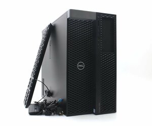 【8コア】DELL Precision 7920 Tower Xeon Gold 6134 3.2GHz*2 メモリ128GB 256GB(新品SSD) 2TB(HDD) Quadro P400 Win10 Pro