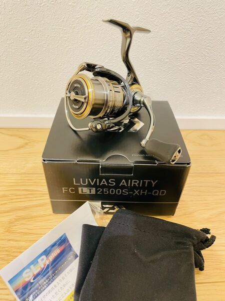 【極上-送料込-ガラスコーティング】ダイワ 21 ルビアス エアリティ FC LT2500S-XH-QD DAIWA LUVIAS AIRITY 2500S クイックドラグ ハイギア