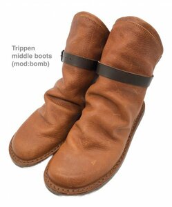 TK популярный модель новый товар близко Trippen Trippen bomb ботинки кожа обувь 