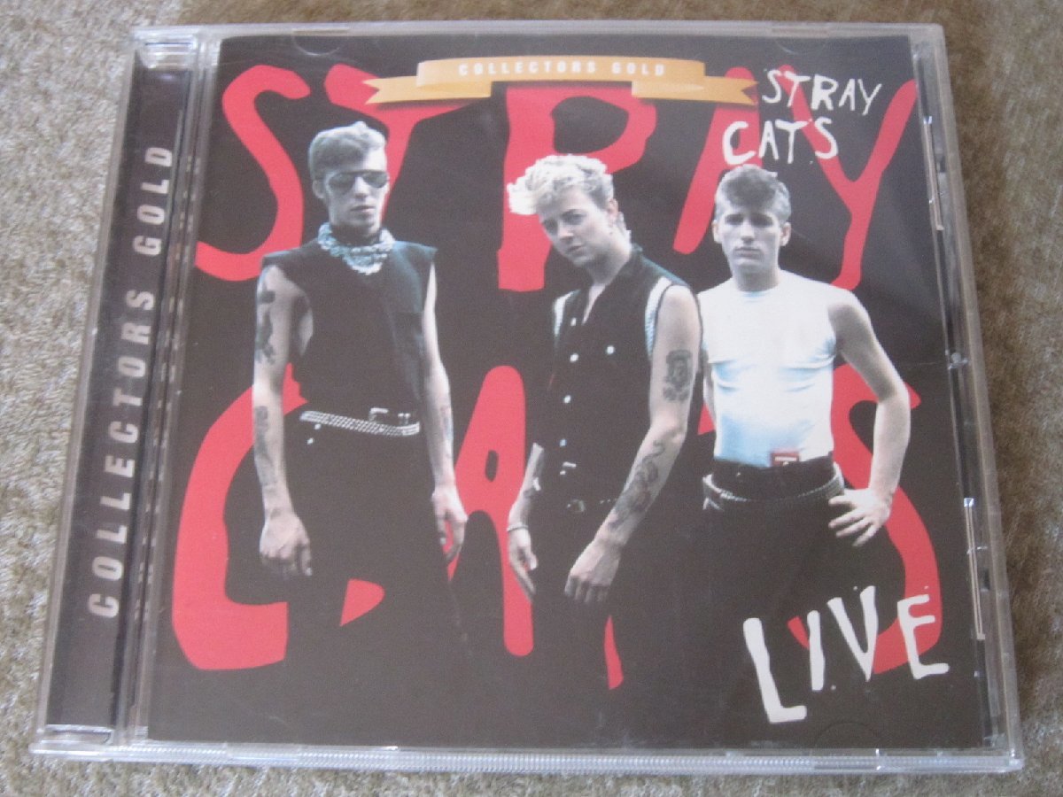 ストレイキャッツ STRAY CATS フランス限定アナログ GOLD - www