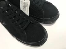 未使用!! コンバース 日本製 ONE STAR J SUEDE BLACK MONOCHROME ワンスター スエード ブラック 24.5cm US 6.0 箱付き made in japan_画像9