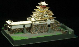  japanese name castle Joy Joy Gold crane ke castle plastic model .. company free shipping 