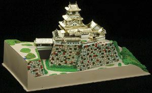  japanese name castle Joy Joy Gold Kochi castle plastic model .. company free shipping 