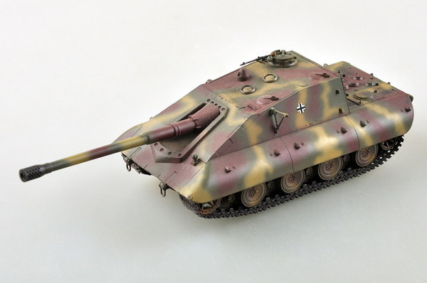 EASY MODEL 1/72 ドイツ重駆逐戦車 E-100(3色迷彩) ファイティングヴィークルシリーズ 塗装済み完成品 35122 送料無料, プラモデル, 戦車, 軍用車両, 完成品
