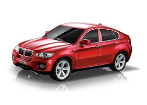 童友社 2.4GHz 1/24 BMW X6 赤 電動ラジオコントロール 614339