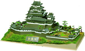 .. company japanese name castle Deluxe Himeji castle DX-1 plastic model free shipping 