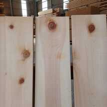 B-1186 国産ひのき　節板　5枚セット　テーブル 棚板 看板 一枚板 桧 檜 DIY_画像4