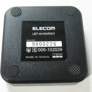 エレコム ELECOM Bluetooth オーディオレシーバー LBT-AVWAR501XBK 中古 ブルートゥース RCA変換ケーブル コンポとスマホの接続等に の画像7