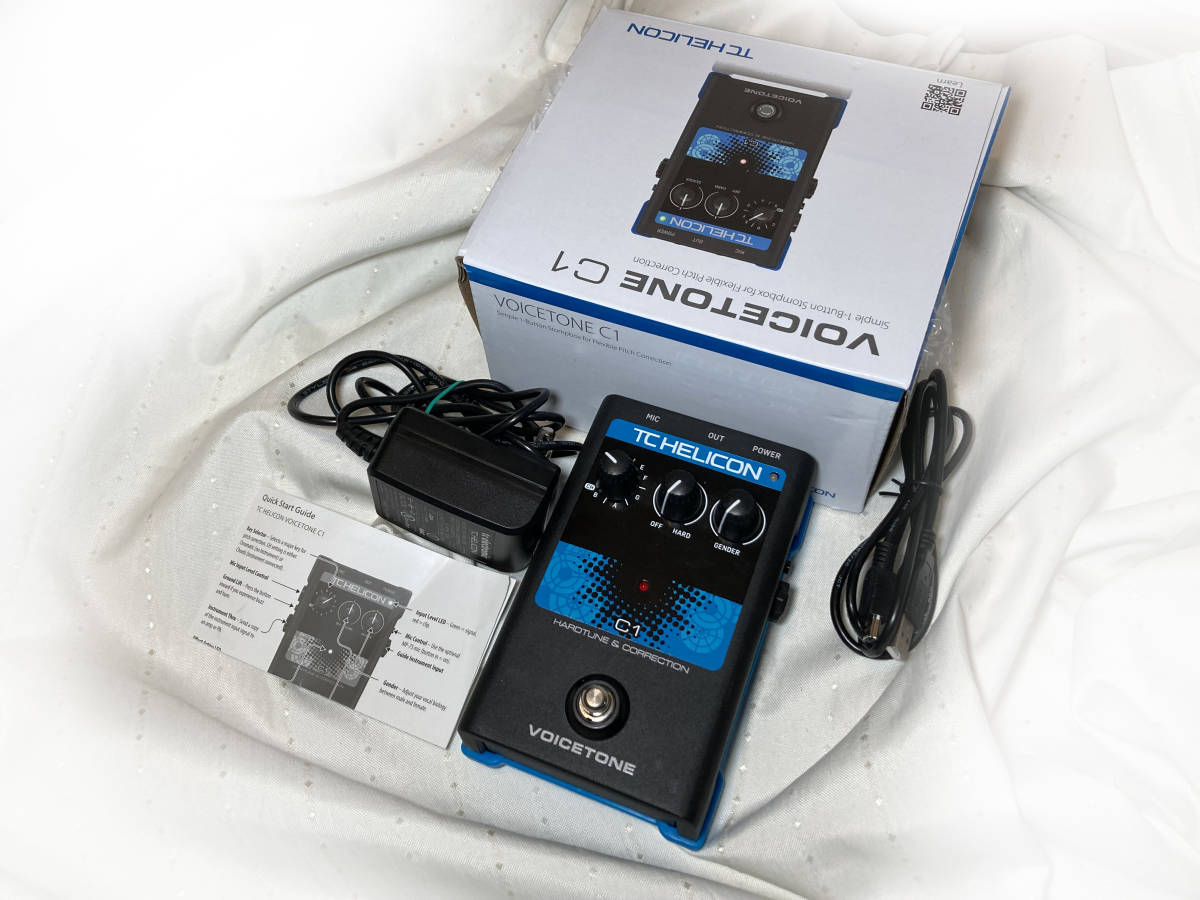 TC HELICON VoiceTone C1の値段と価格推移は?|5件の売買データからTC