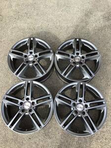 EURO Forsch メルセデスベンツ社外アルミホイール 17×6.5J+38 112-5H 中古品4本