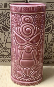 即決☆ヒスミニ☆正規品☆新品☆TIKI☆マグ☆コップ☆濃レッド☆陶器☆全身☆ヒステリックミニ☆HYSTERIC MINI