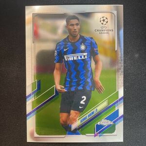 2021 Topps Chrome UEFA Champions League Achraf Hakimi