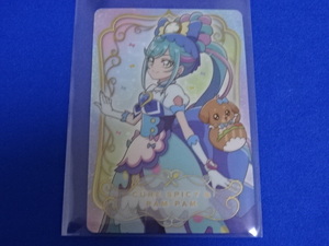 *[ stock 1]P08kyua Spy si-& Pam Pam teli car s party Precure Kirakira card gmi[ postage 63 jpy ~]