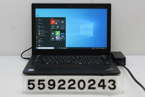Lenovo ThinkPad X280 Core i3 8130U 2.2GHz/8GB/256GB(SSD)/12.5W/FHD(1920x1080)/Win10 【559220243】