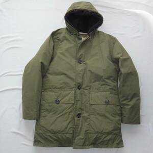 *70's Eddie Bauer Pola - свет Parker (S) чёрный бирка / POLAR PARKA / пуховик vintagekala column день. . бирка 