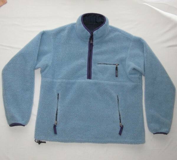 ☆ 90s パタゴニア グリセード プルオーバー (L) 雪なしタグ USA製 リバーシブル パイル vintage patagonia / レトロX ジャケット デカタグ