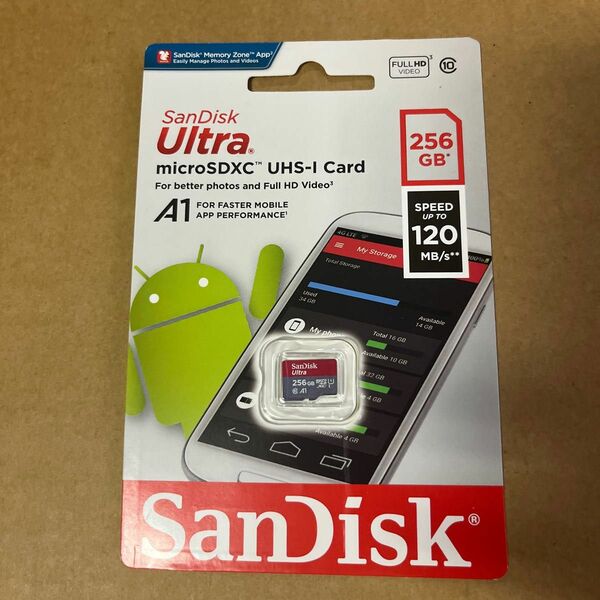 未開封サンディスク SanDisk Ultra SDSQUA4-256G-GN6MN （256GB）