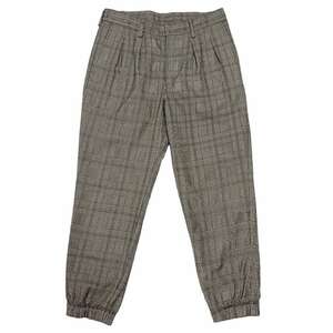 VAINL ARCHIVE ヴァイナルアーカイブ　CHECK EASY TROUSER ベージュ系 サイズ:M