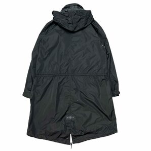 【2周年競りイベ1円スタート!!】DENHAM デンハム NYLON HOODED COAT ブラック サイズ:XLの画像2