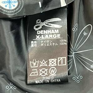 【2周年競りイベ1円スタート!!】DENHAM デンハム NYLON HOODED COAT ブラック サイズ:XLの画像10