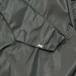 【2周年競りイベ1円スタート!!】DENHAM デンハム NYLON HOODED COAT ブラック サイズ:XLの画像8