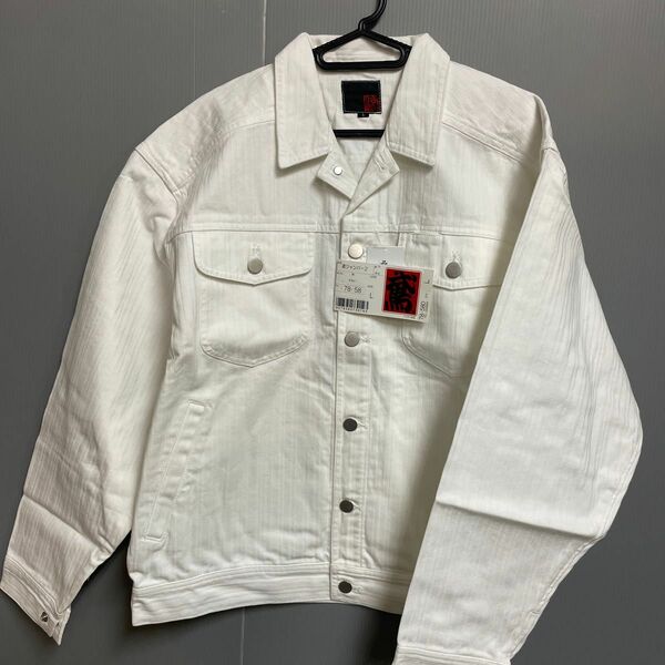 鳶ジャンバー2 78-58 size L サラシ　綿100