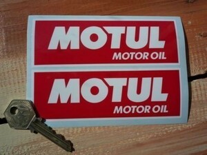 ◆送料無料◆ 海外 モチュール モーターオイル MOTUL MOTOR 125mm ステッカー