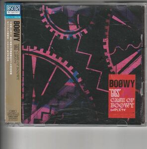 Blu-spec CD2枚組！BOWY [“GIGS CASE OF BOWY COMPLETE] ボーイ BOOWY