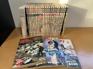 古い釣りの本、雑誌まとめて30冊セット★釣の友/釣の友関西版/関西のつり★1979年～1986年ほか★チヌ・アユ・グレ・テンカラ・メバル