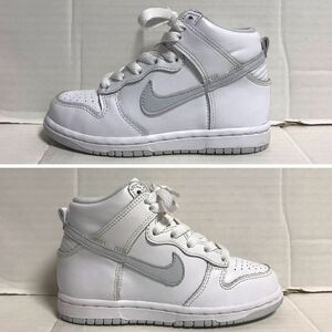 NIKE ナイキ リトルキッズ DUNK HIGH SP ダンク ハイ シューズ スニーカー ピュアプラチナ 17.0