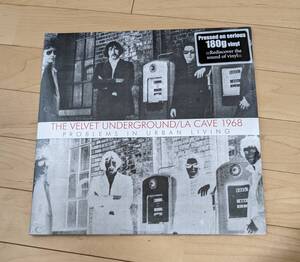 【ヴェルヴェットアンダーグラウンド】THE VELVET UNDERGROUND/LA CAVE 1968（PROBLEMS IN URBAN LIVING）未開封シールド新品2LP/LOU REED