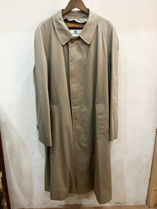 イングランド/英国製☆Aquascutum/アクアスキュータム ENGLAND製 ライナー付きトレンチコート size42 ベージュ ヴィンテージ☆