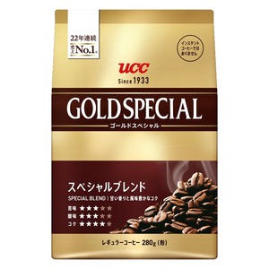 UCC レギュラーコーヒー ゴールドスペシャル 中細挽 スペシャルブレンド 280ｇｘ１２袋セット/卸/送料無料 代金引換便不可品