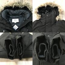 WOOLRICH ARCTIC DOWN PARKA GORE-TEX PRIMALOFTウールリッチ アークティック ダウン パーカー ジャケット ゴアテックス コート ブラック_画像8